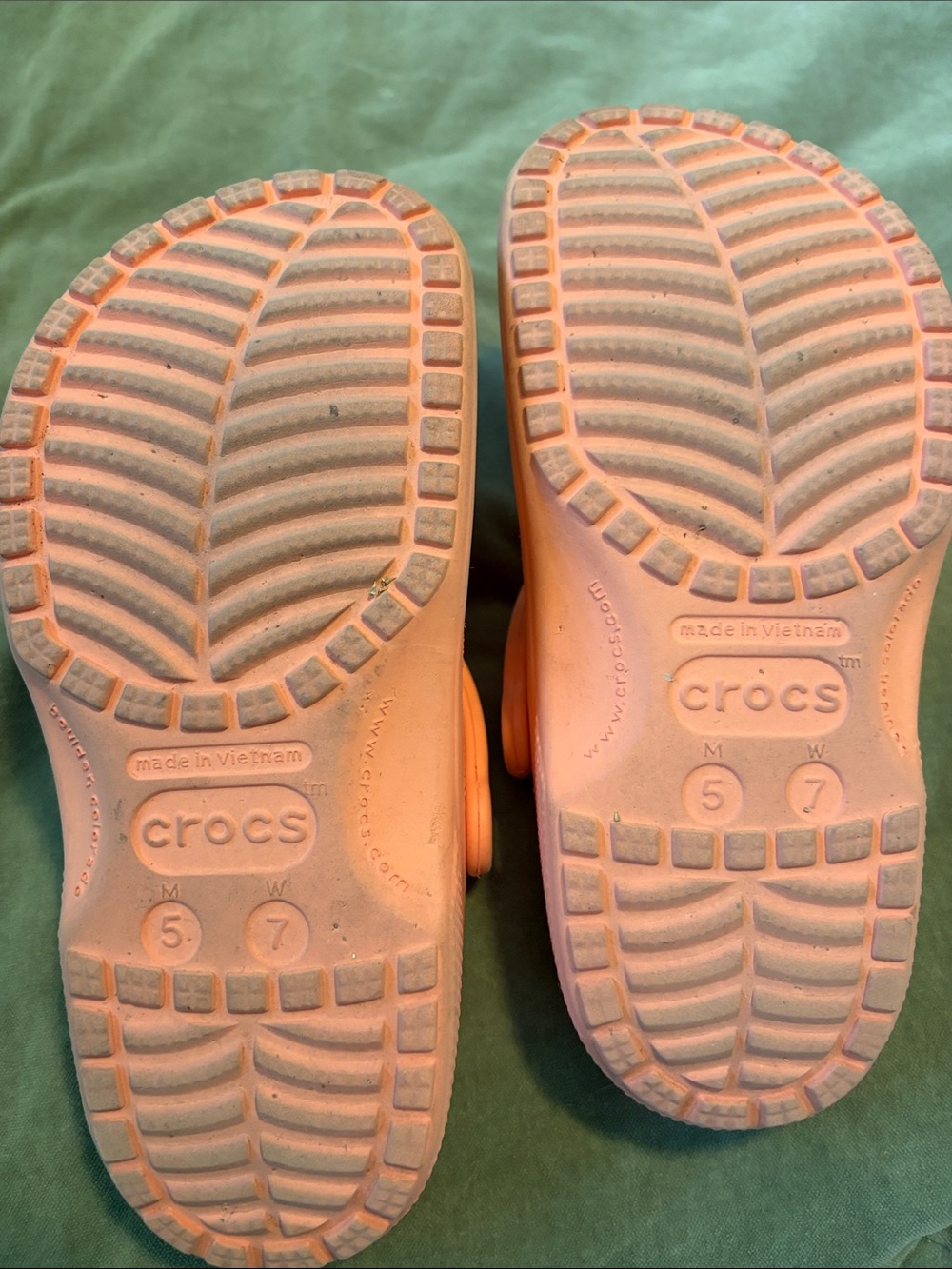 CROCS  Classic Clog in Orange - Picture 3 of 3